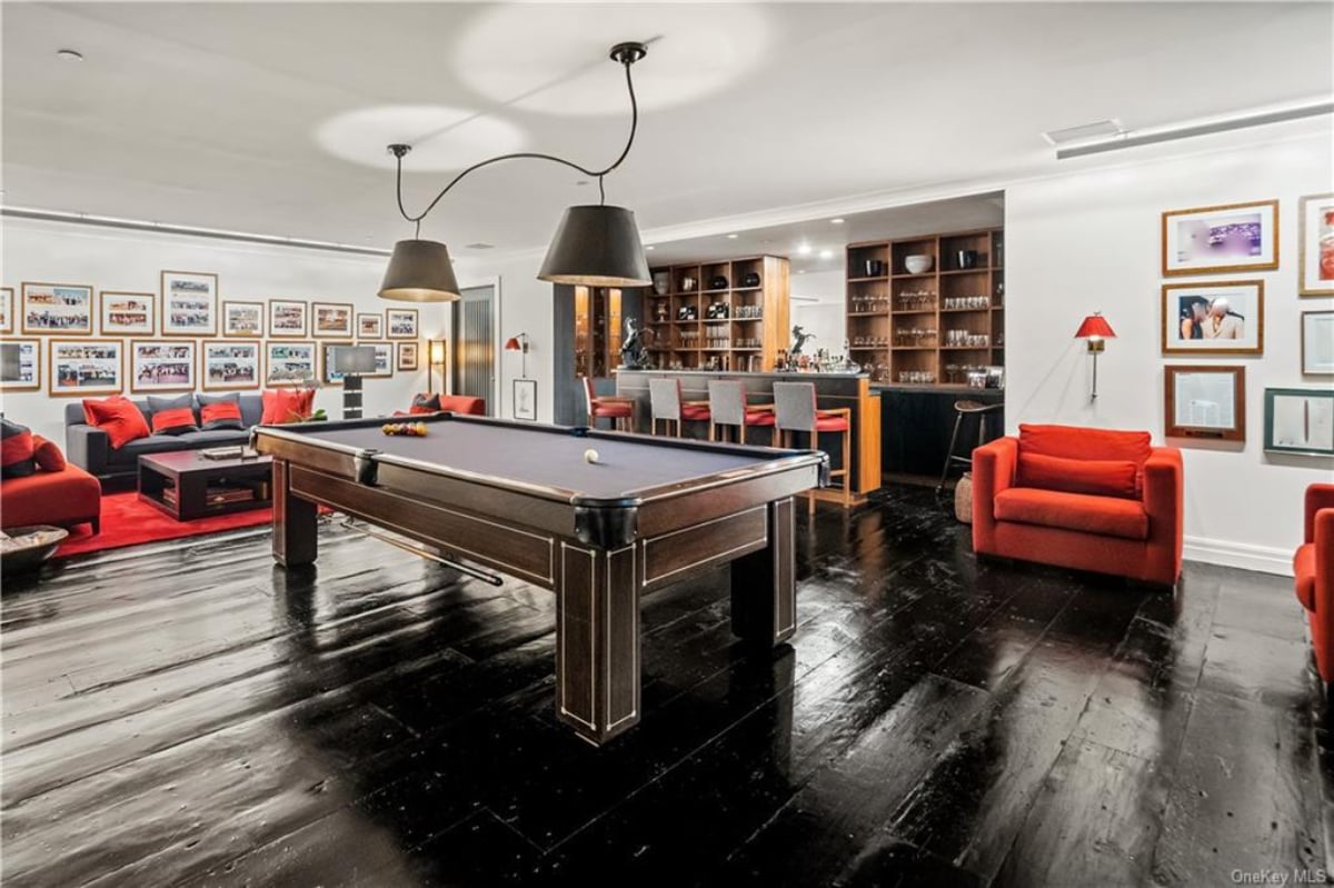 Billiards room