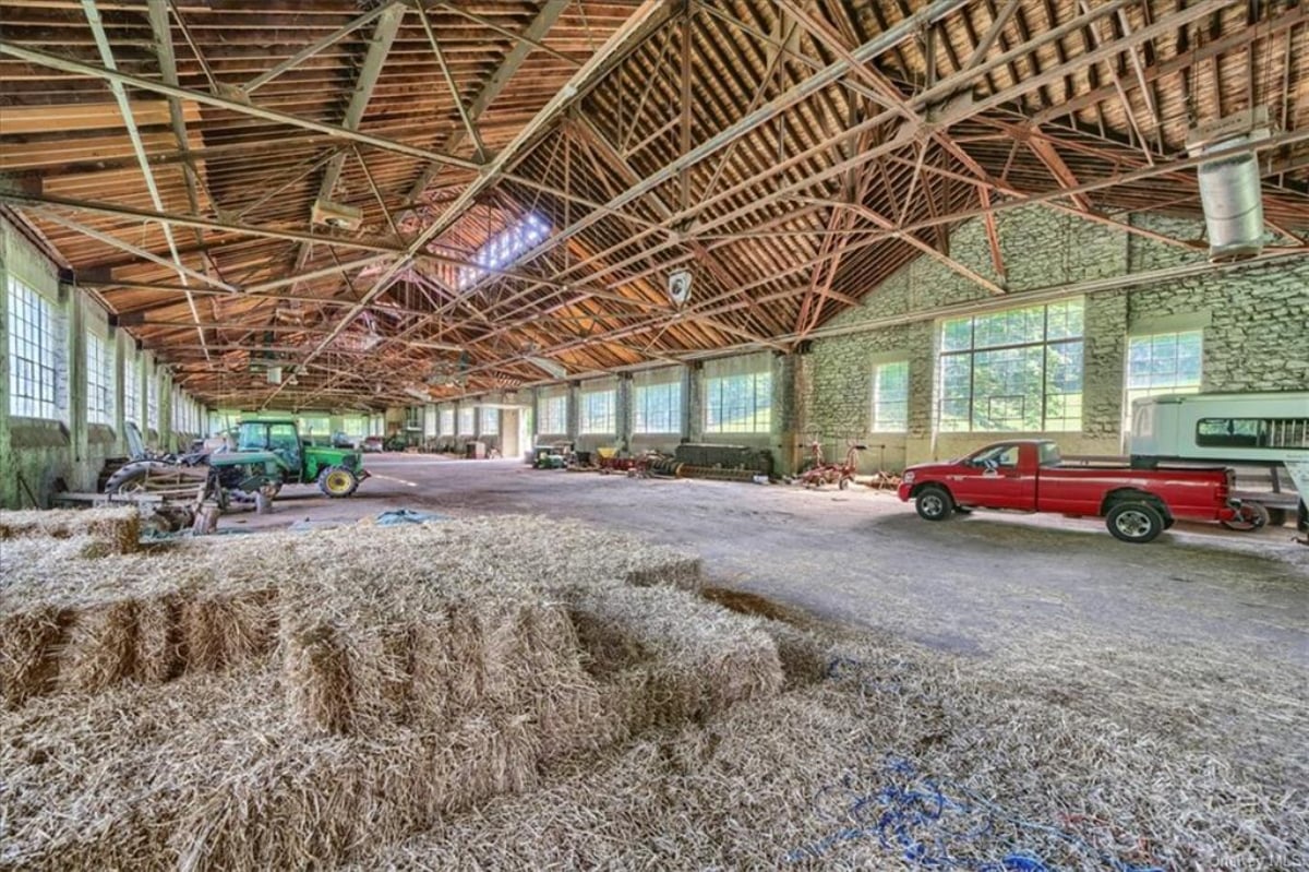 Interior of the equipment building