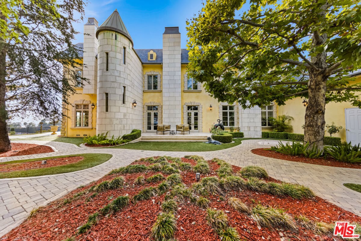 Rear view of the property