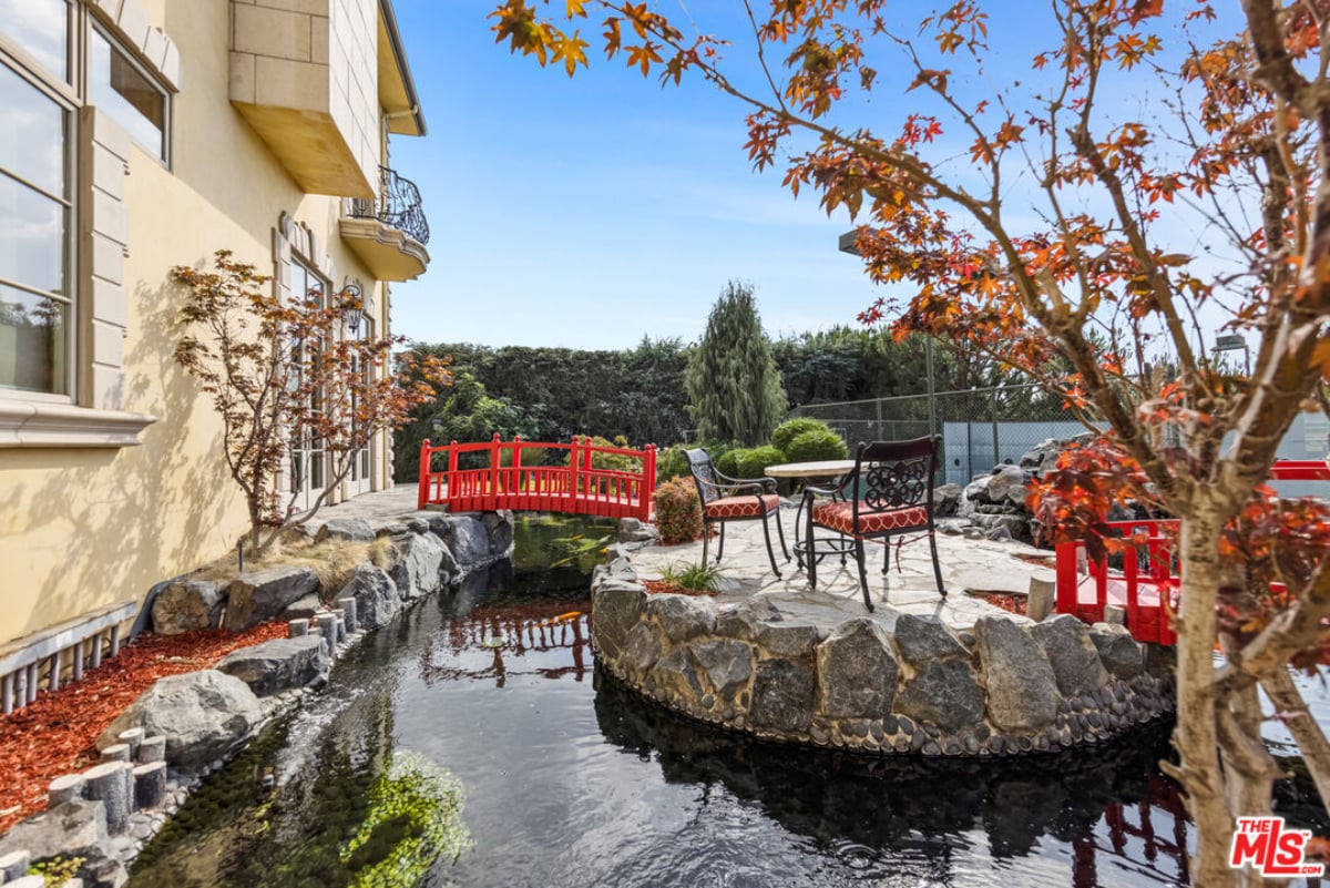 Koi pond