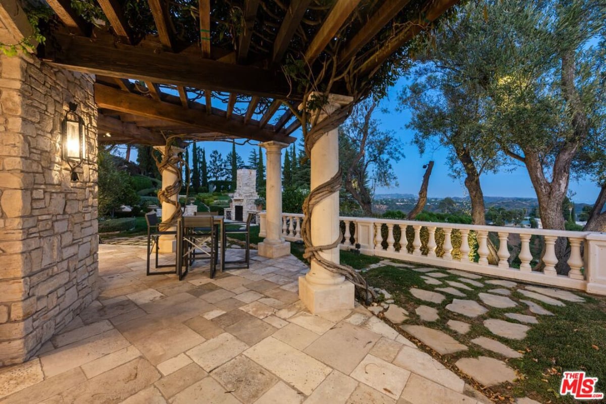 Patio of the second guest house