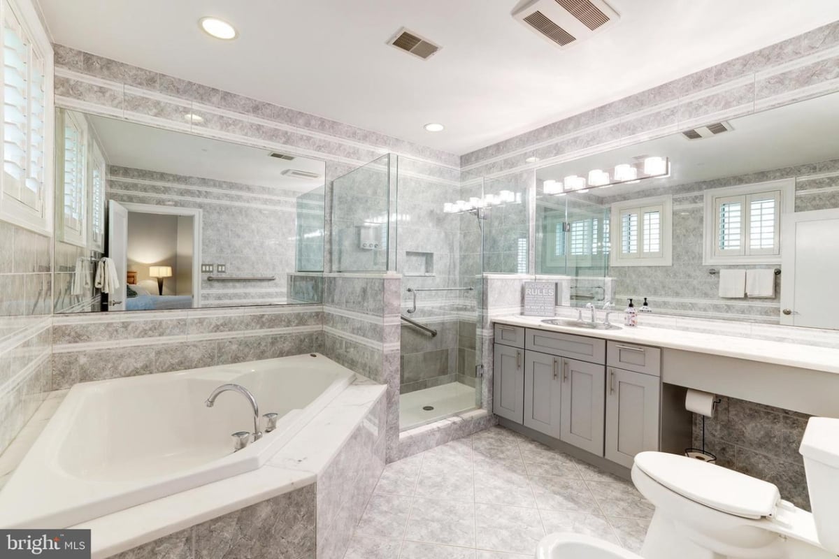 White bathroom