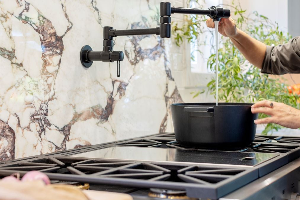 Stove under the sink