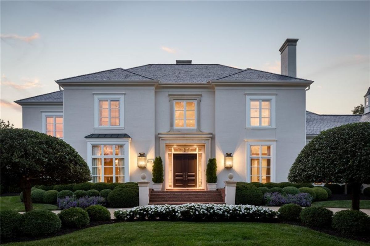 Mansion's front view