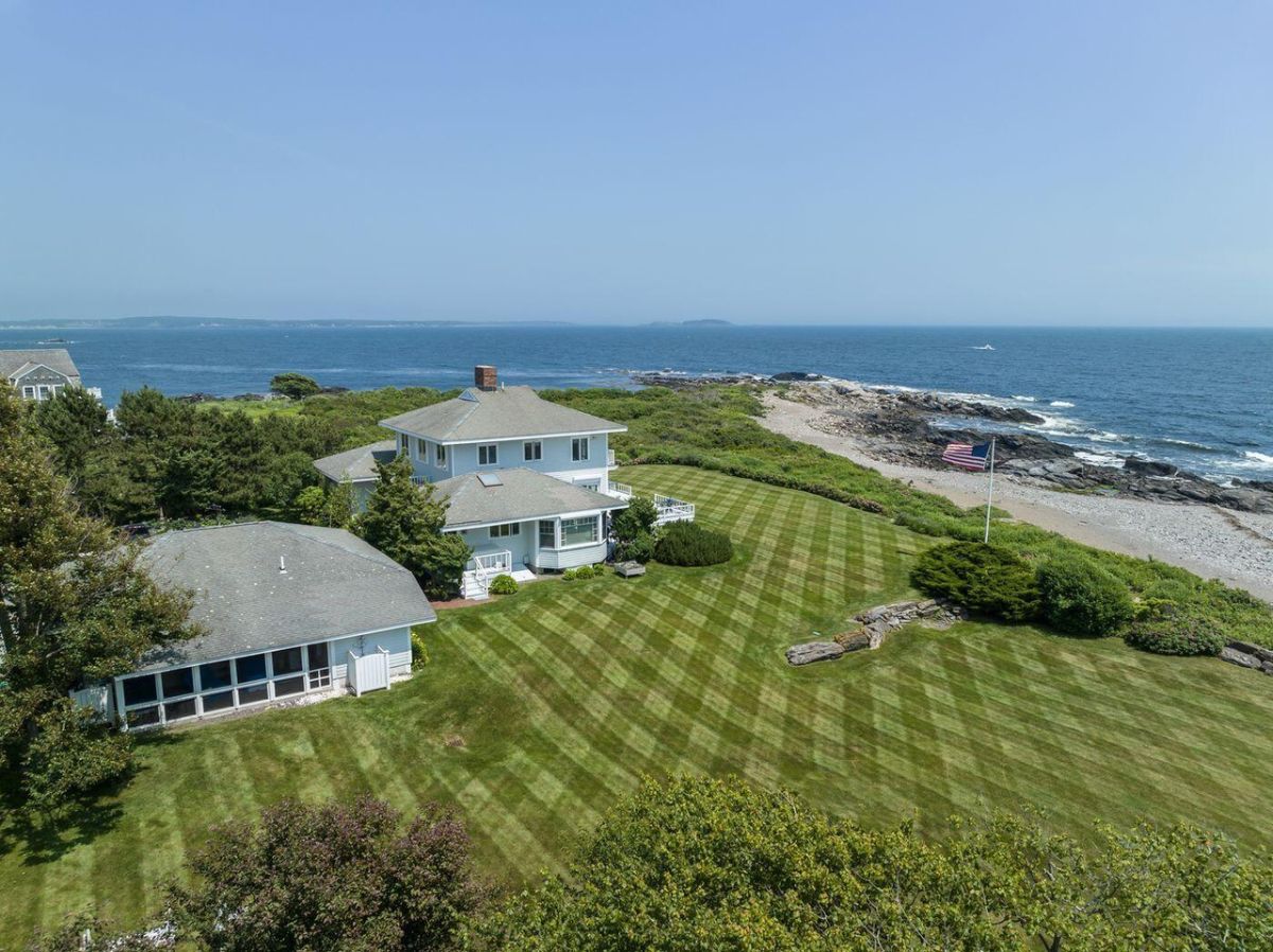 Aerial view of the 4,403 Sq. Ft. Property in Scarborough, ME