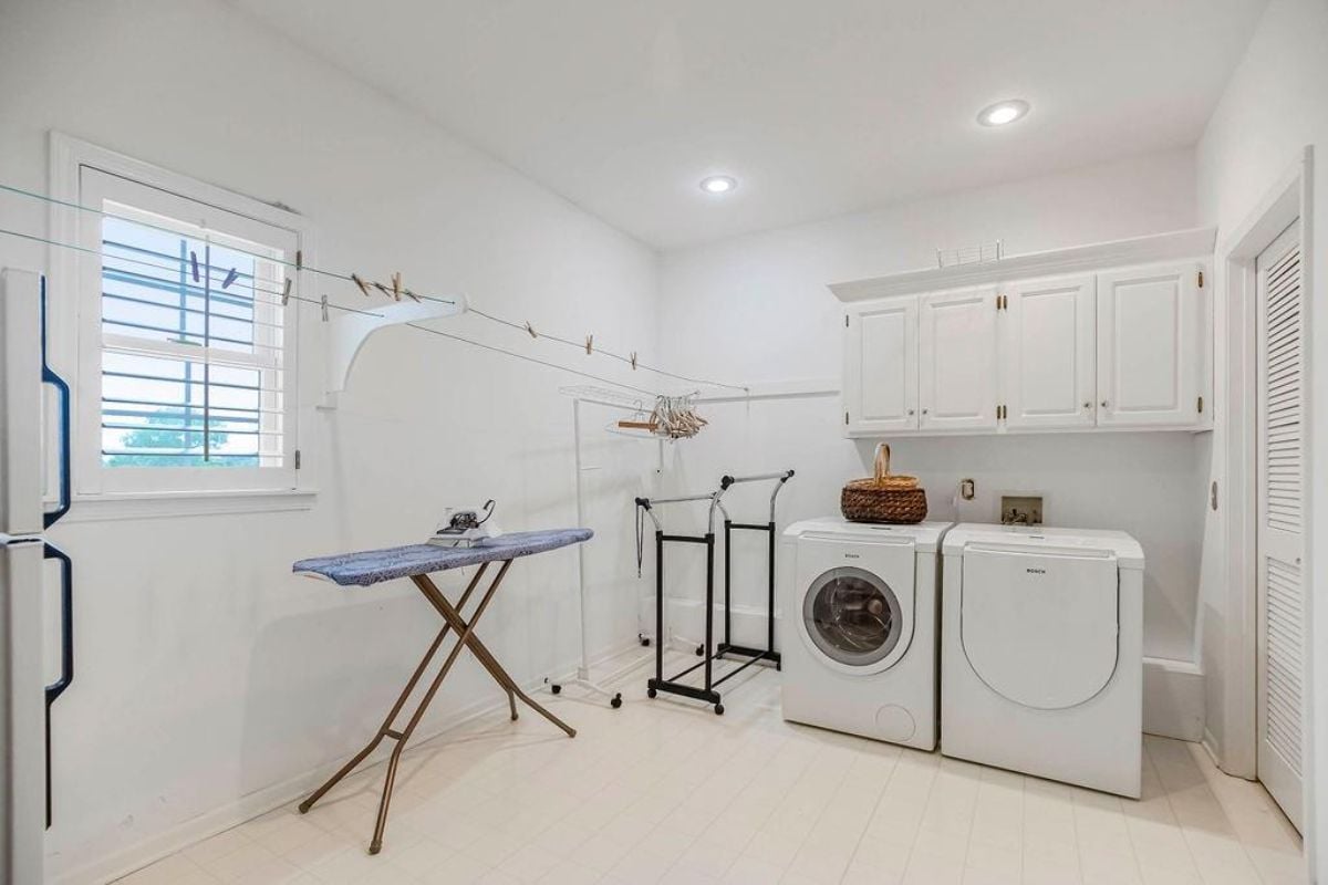 Laundry area