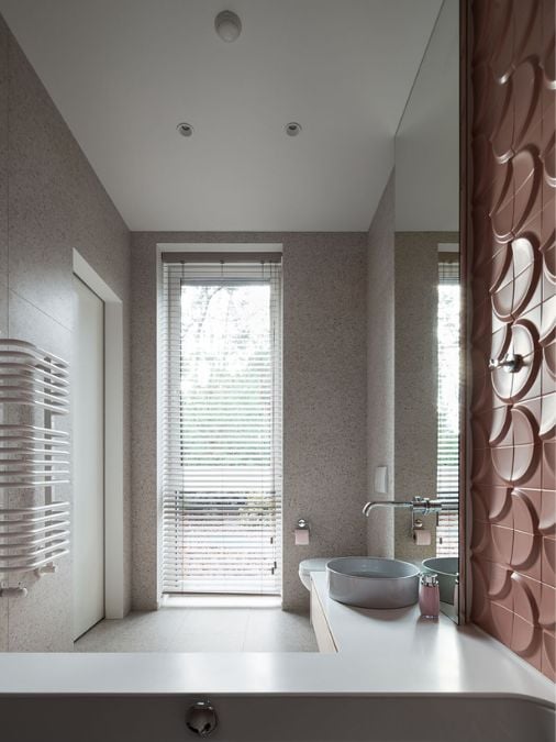 A bathroom with a sink