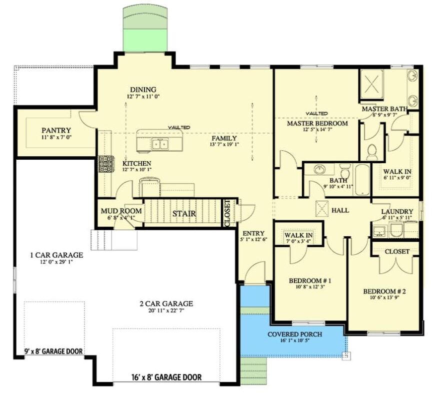 Welcome to Your Next Home: 1,689 Sq. Ft. 3 Bedroom House with 3 Car ...