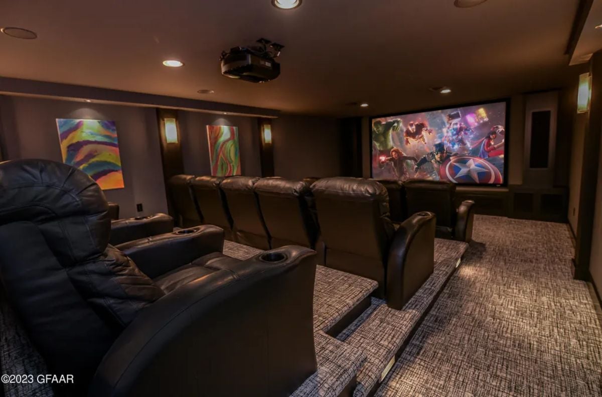 Theater room