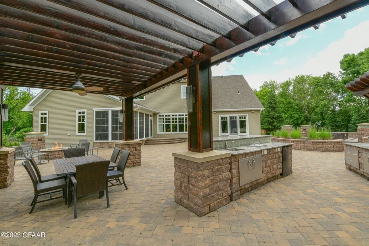 BBQ area