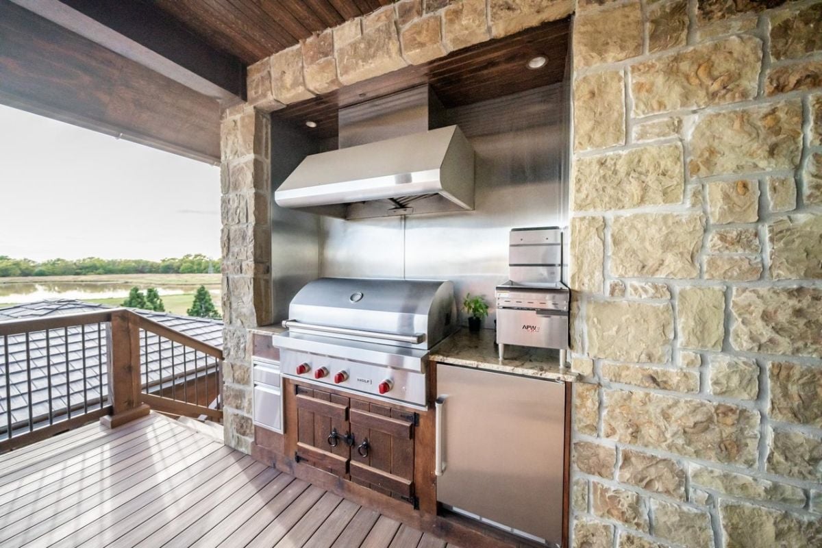 BBQ area