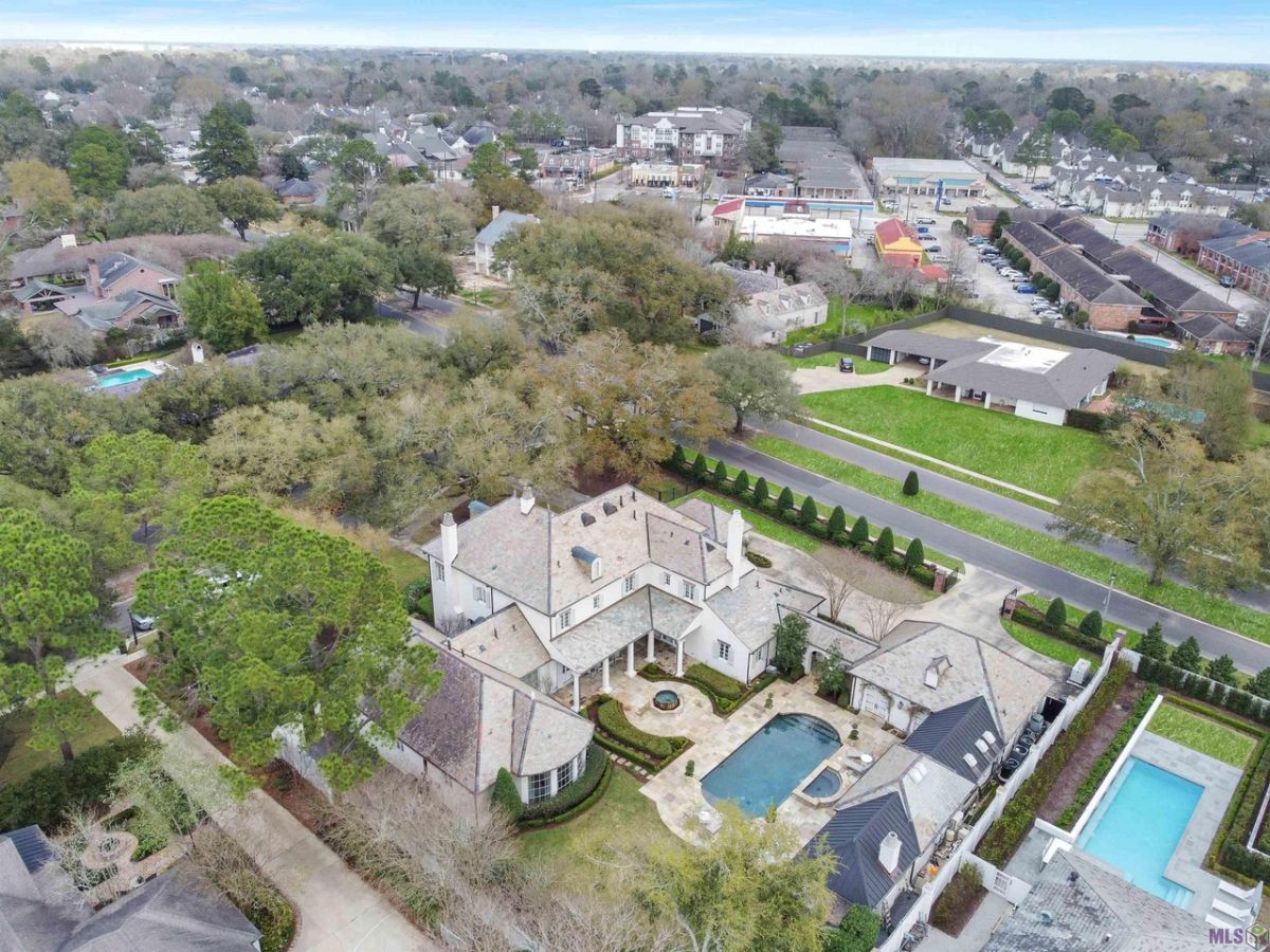 Property's aerial view