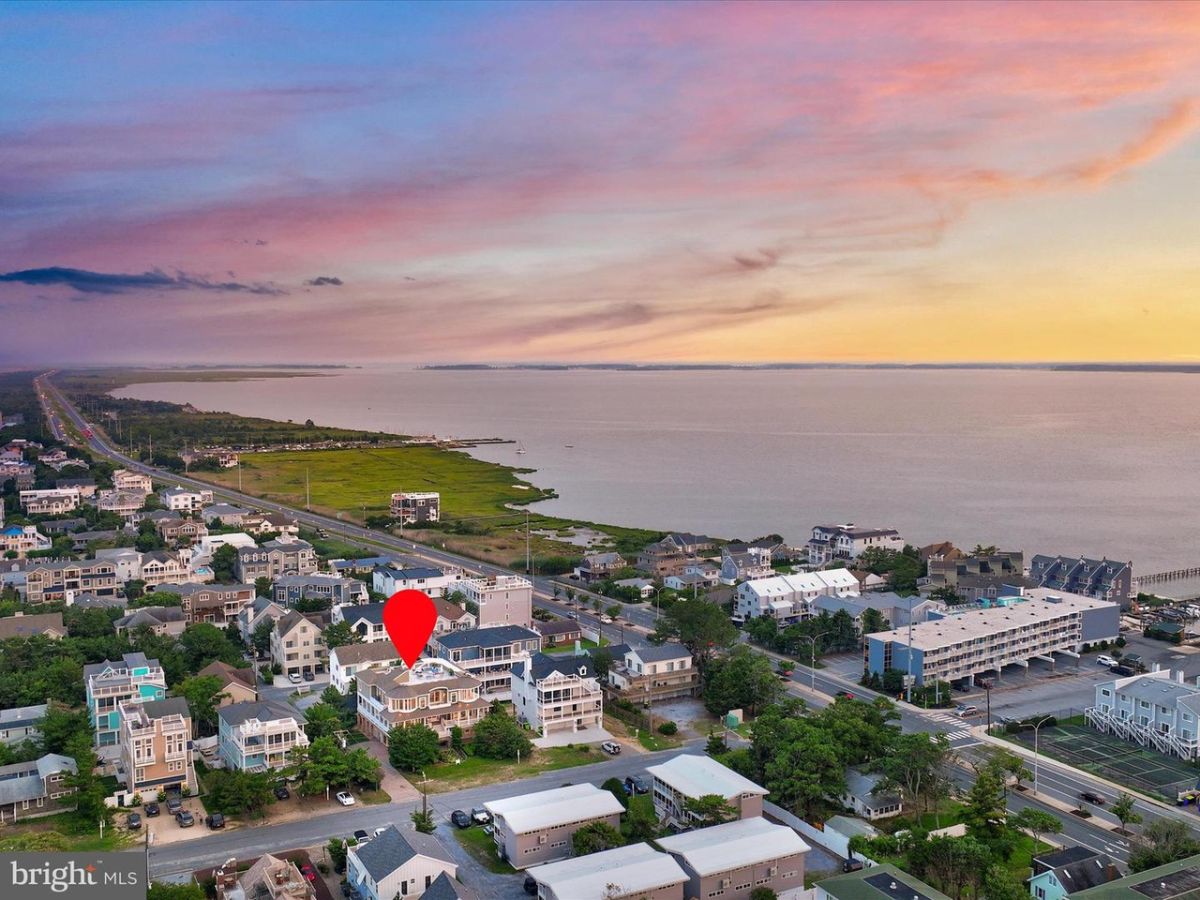 Neighborhood's aerial view.