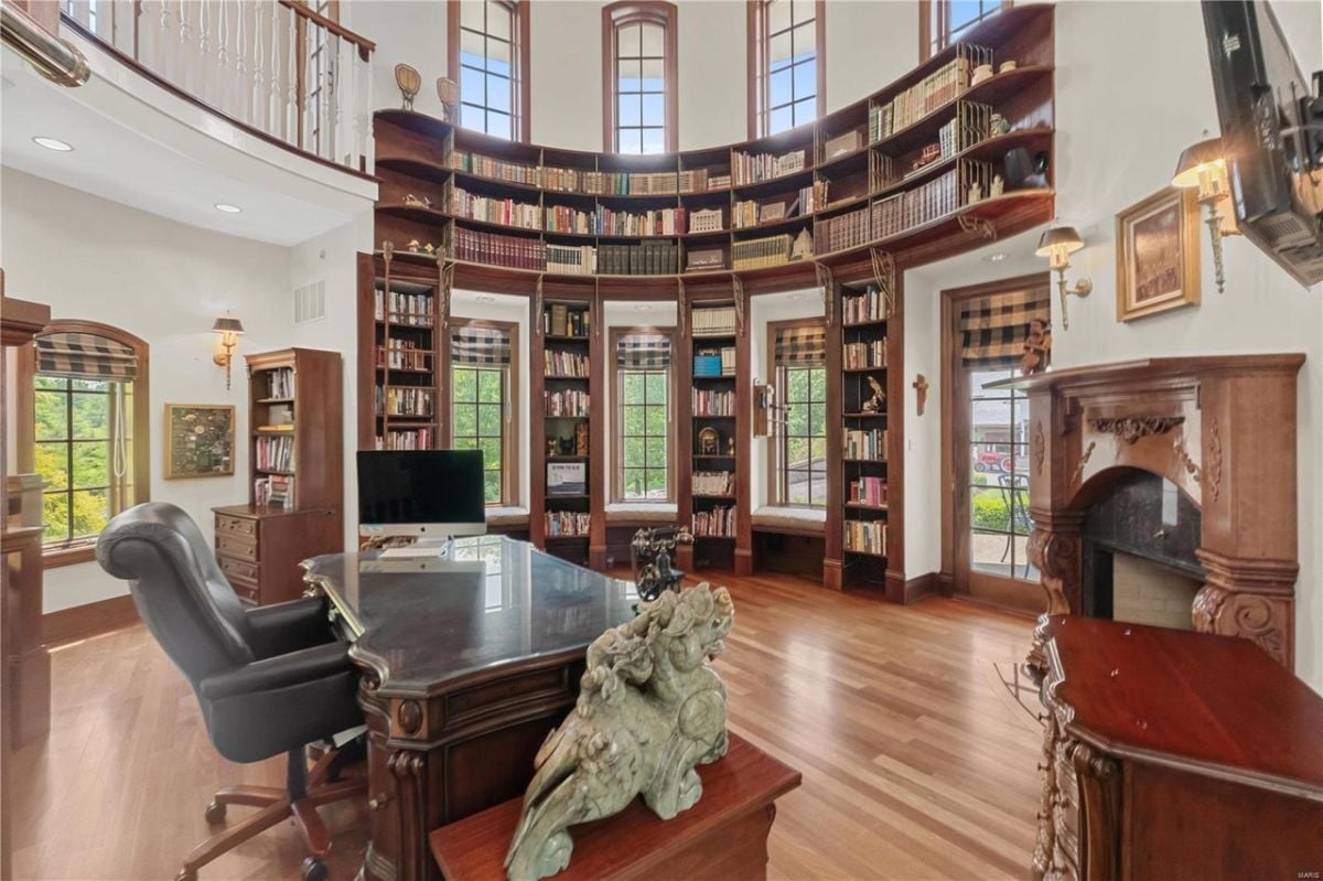 Home office and Library