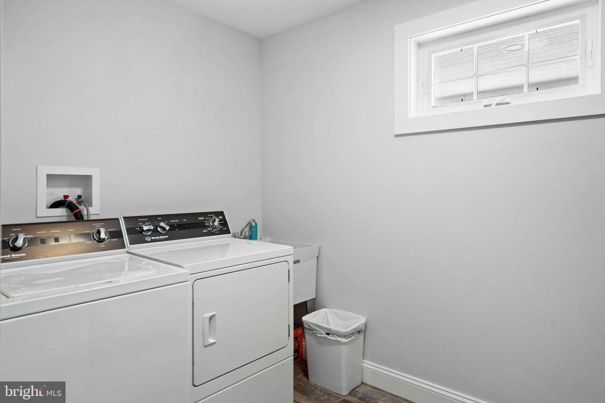 Laundry area