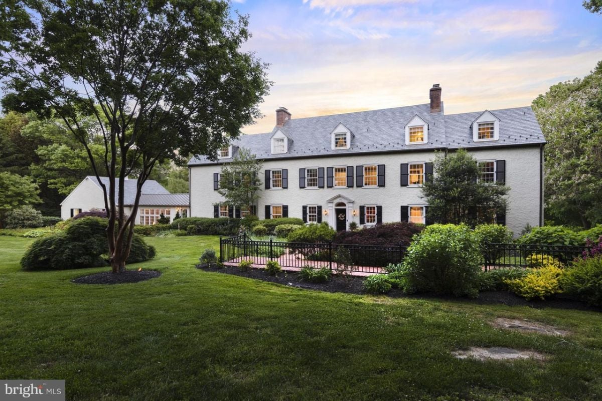 Spacious lawn