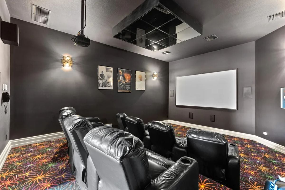 Theater room