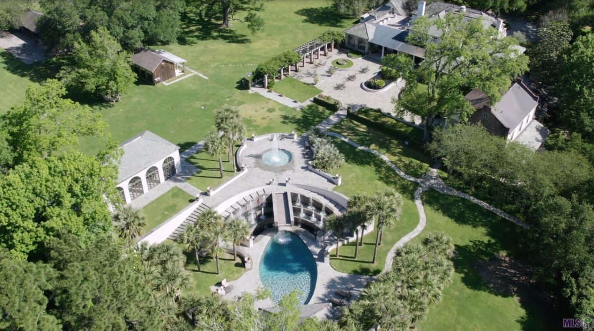 Property's aerial view