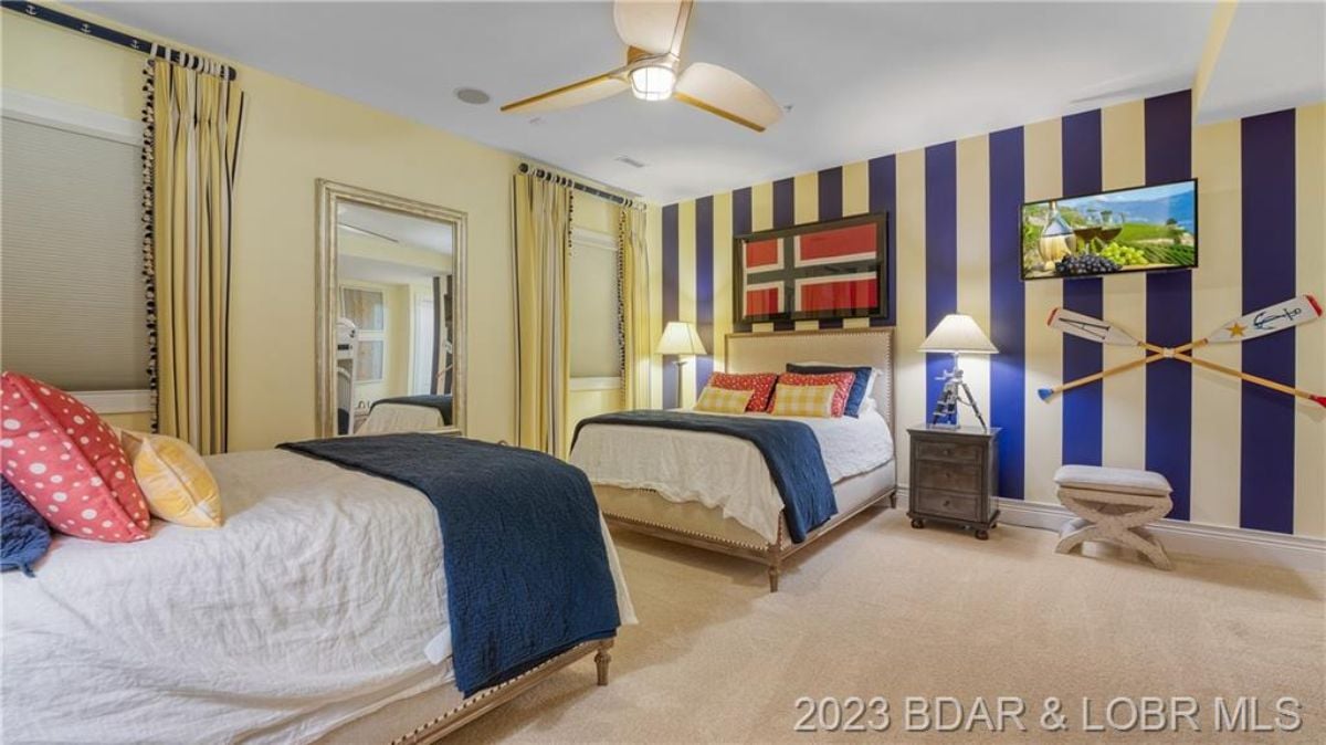 Two beds bedroom