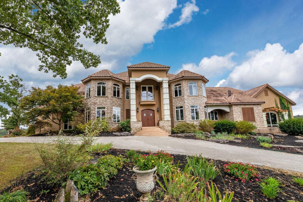 Mansion's front view