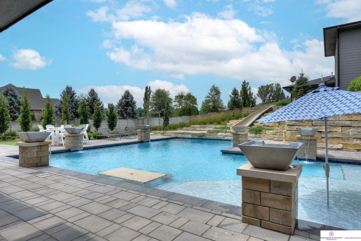 Pool area