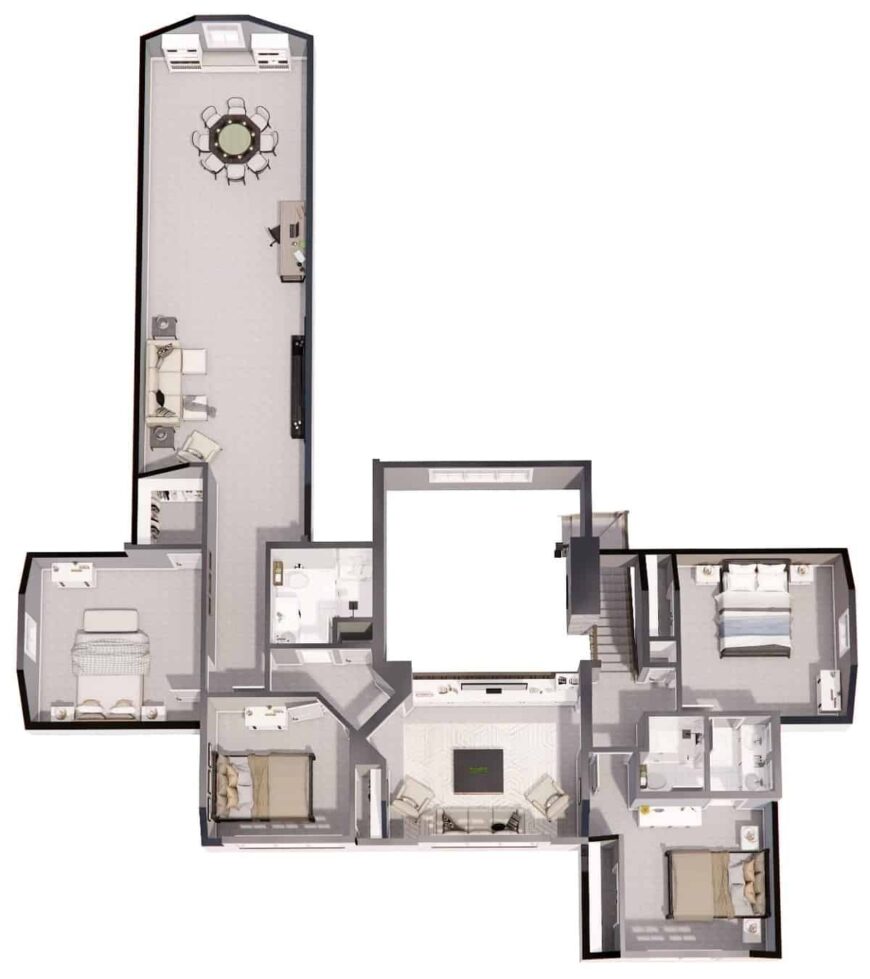 Brookside Farm 4-Bedroom Two-Story Modern Farmhouse with Loft and Jack ...