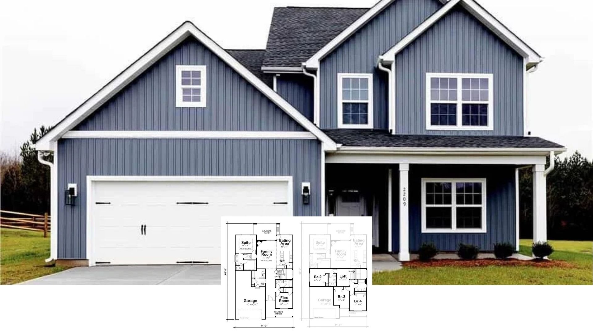Welcome to Your 4 Bedroom, 2,437 Sq. Ft. Craftsman Home with Loft and a Floor Plan You’ll Love