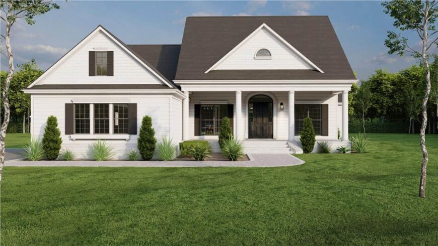 Step Inside This 2,499 Sq. Ft. 4 Bedroom Home with Covered Porch and ...