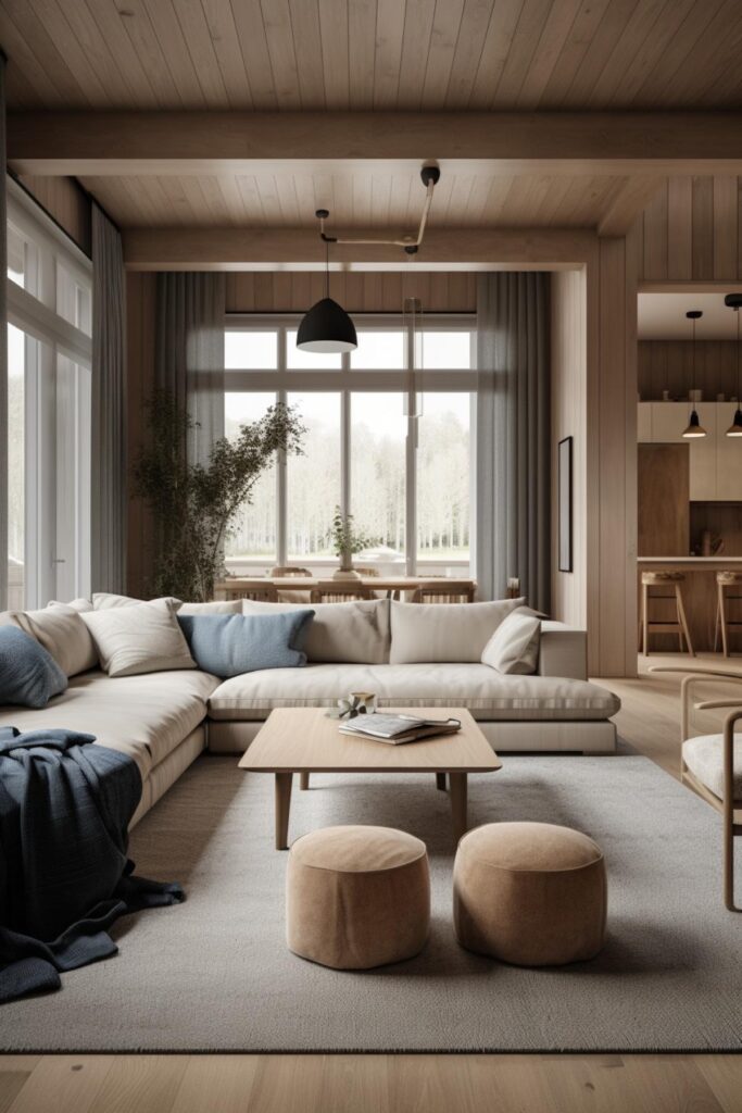 52 “Farmhouse Zen” Living Room Design Ideas (Japandi-Farmhouse Fusion ...