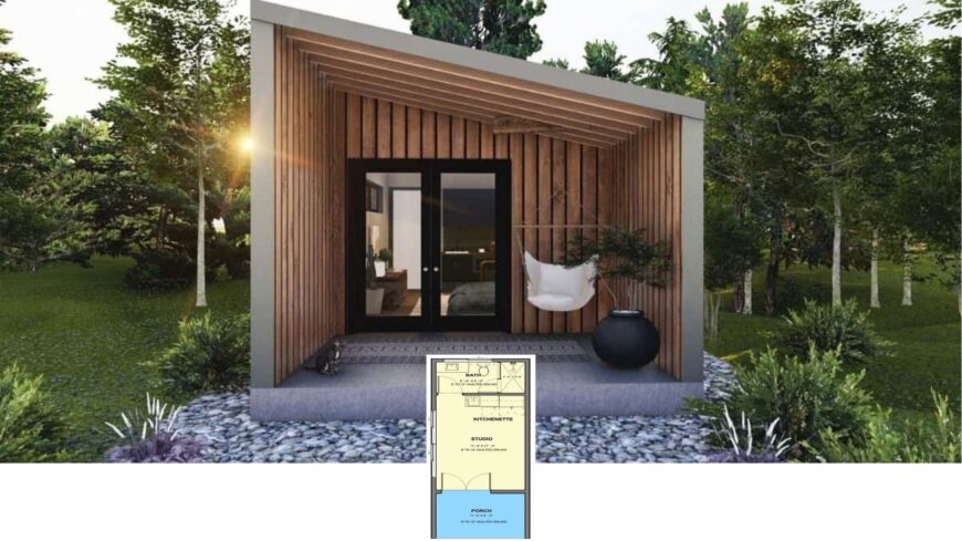 View of 15 Scandinavian-Style House Plans