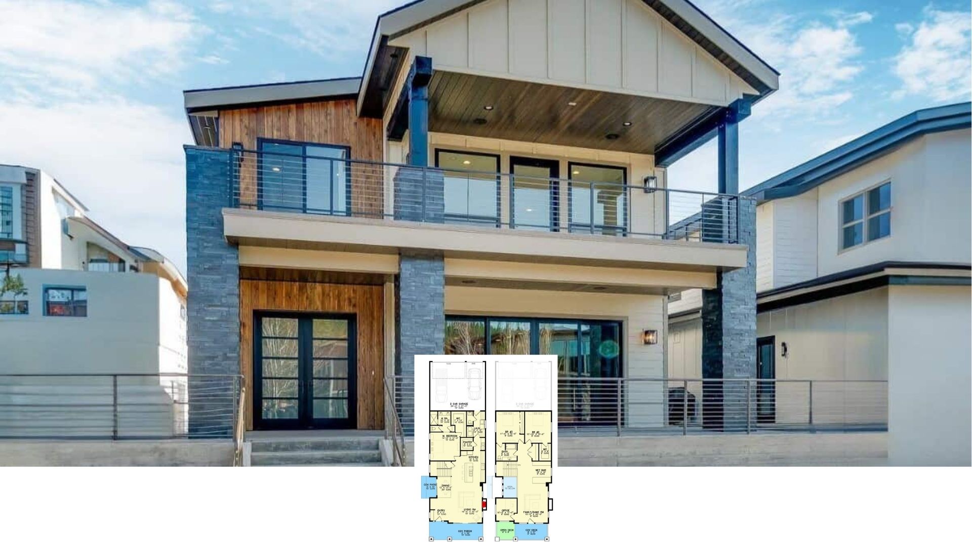 101 House Plans With A Balcony