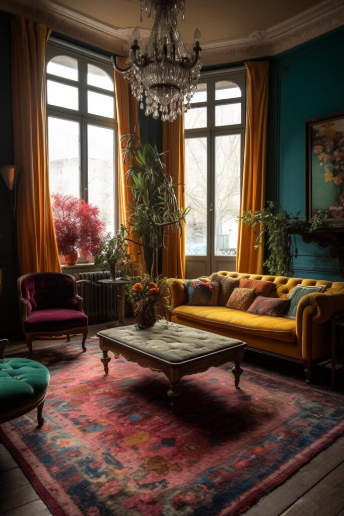 60 Opulent Old-World Aesthetic Living Room Design (Concept Interiors)