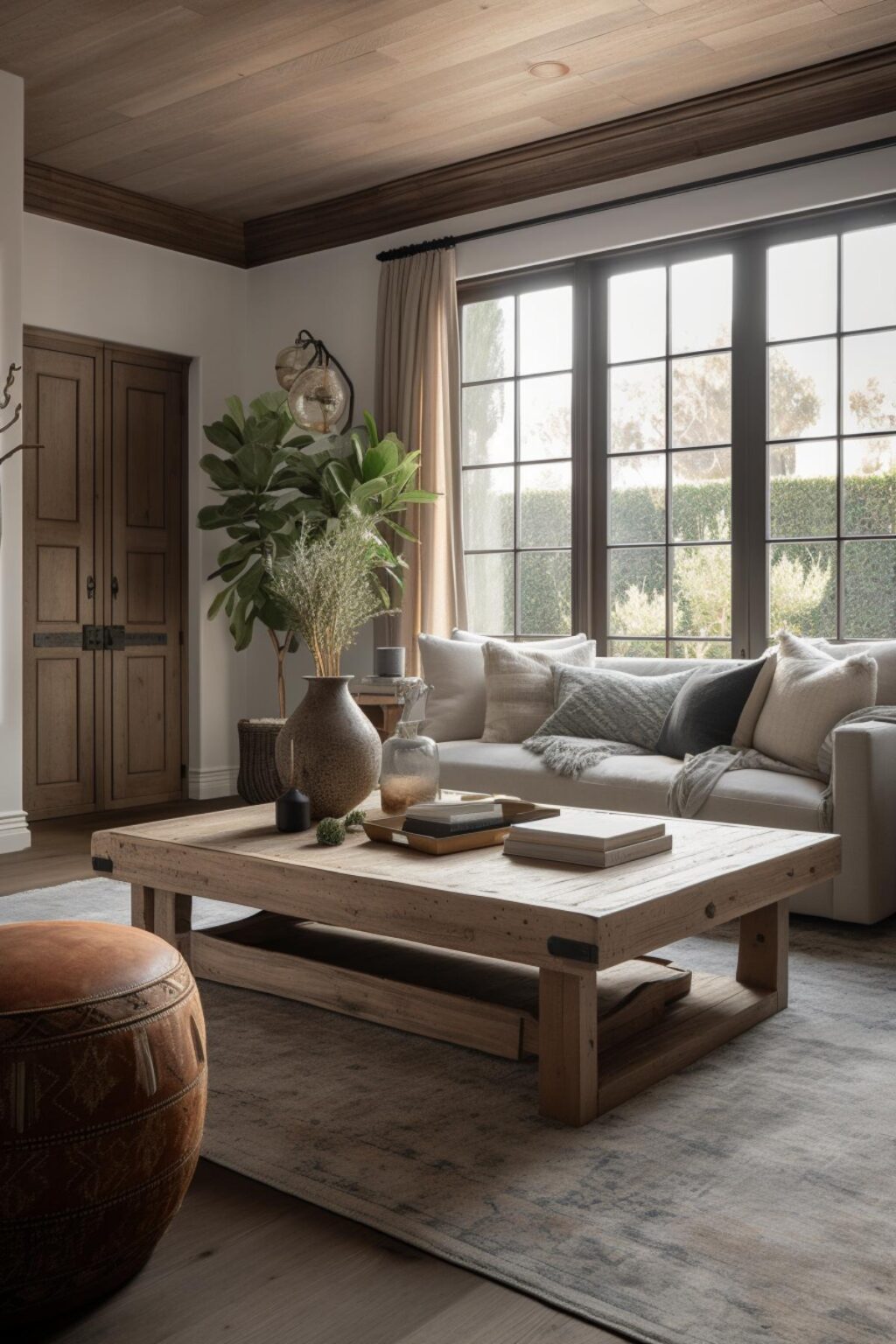 38 High-End Rustic California Modern Living Rooms (Conceptual Design ...
