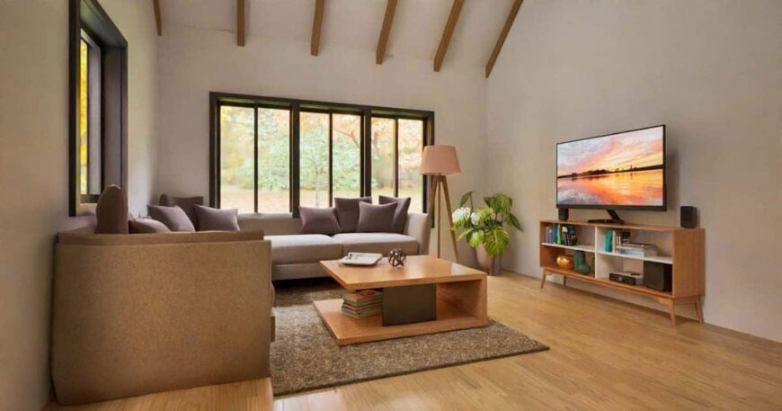 Step Inside This 936 Sq. Ft. 2 Bedroom Farmhouse with Loft and Covered ...
