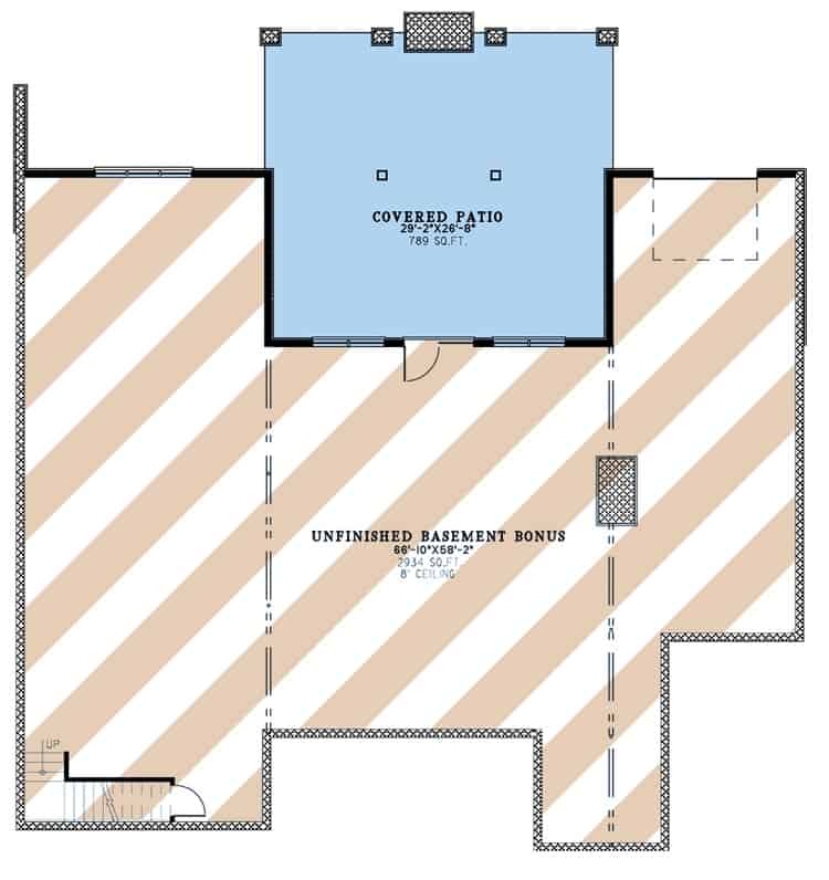 Unfinished basement bonus