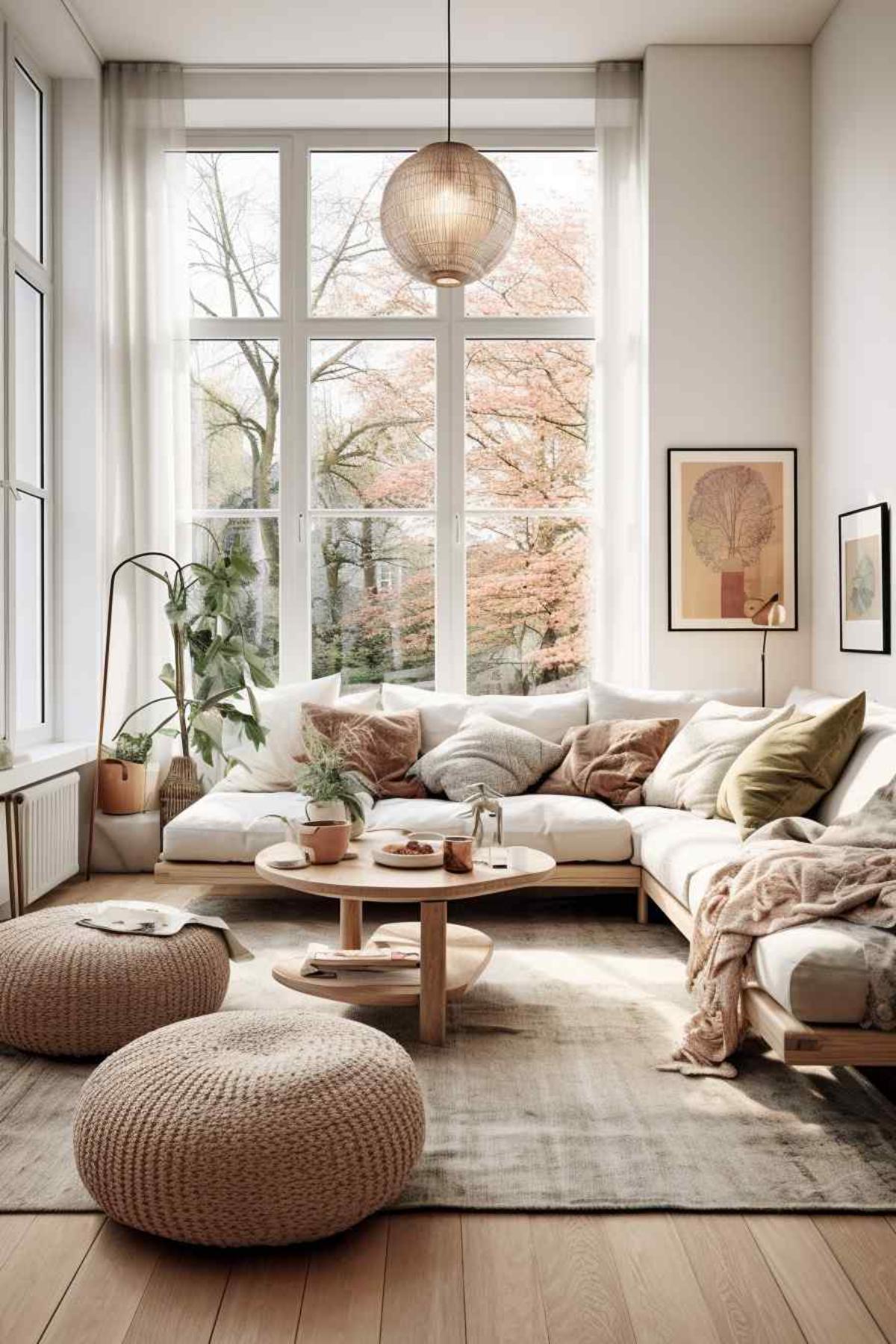 Living Room Offbeat Elegance Scandiboho Design