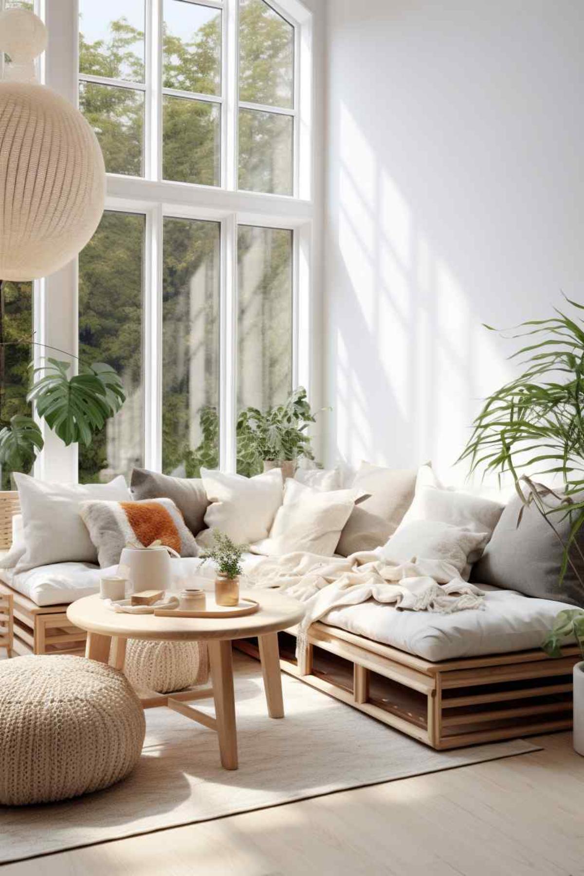 Living Room Offbeat Elegance Scandiboho Design