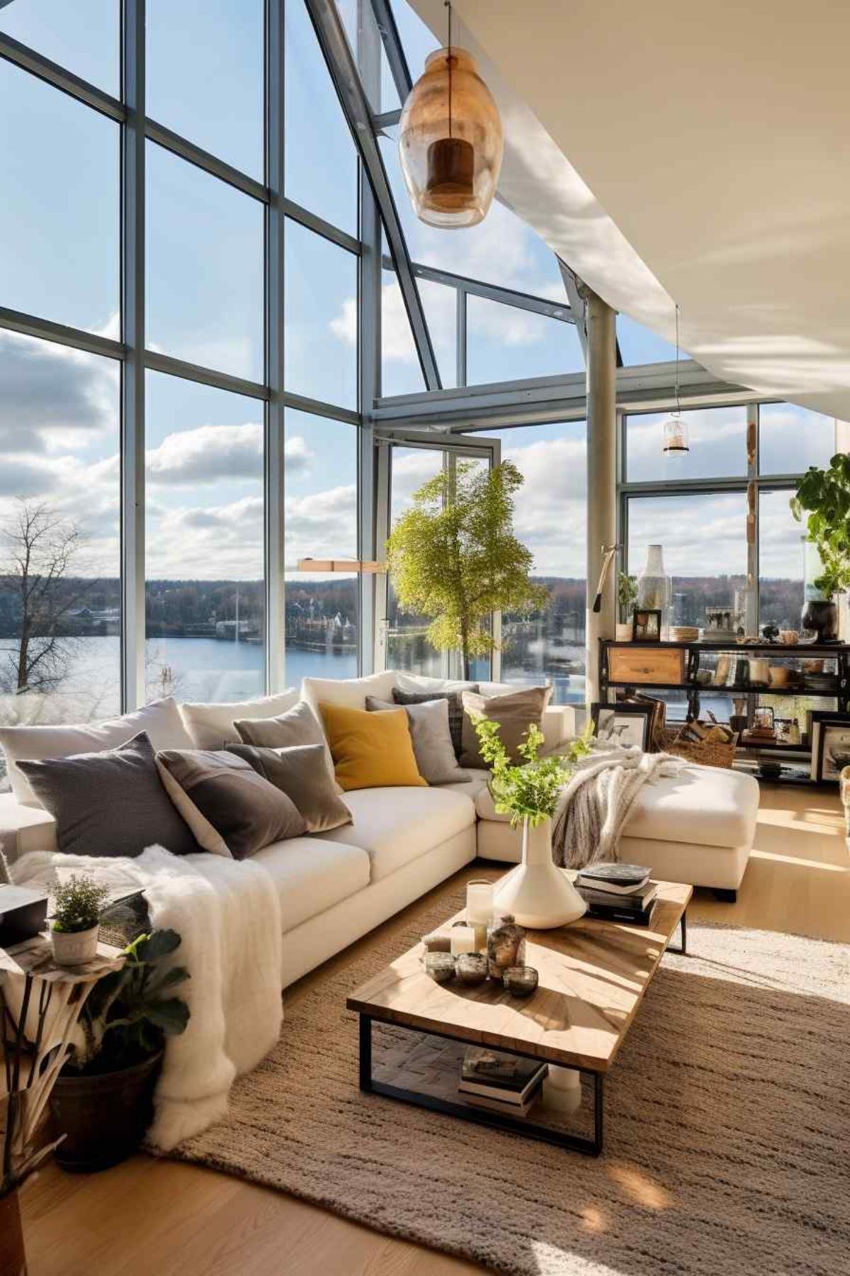 Living Room Offbeat Elegance Scandiboho Design