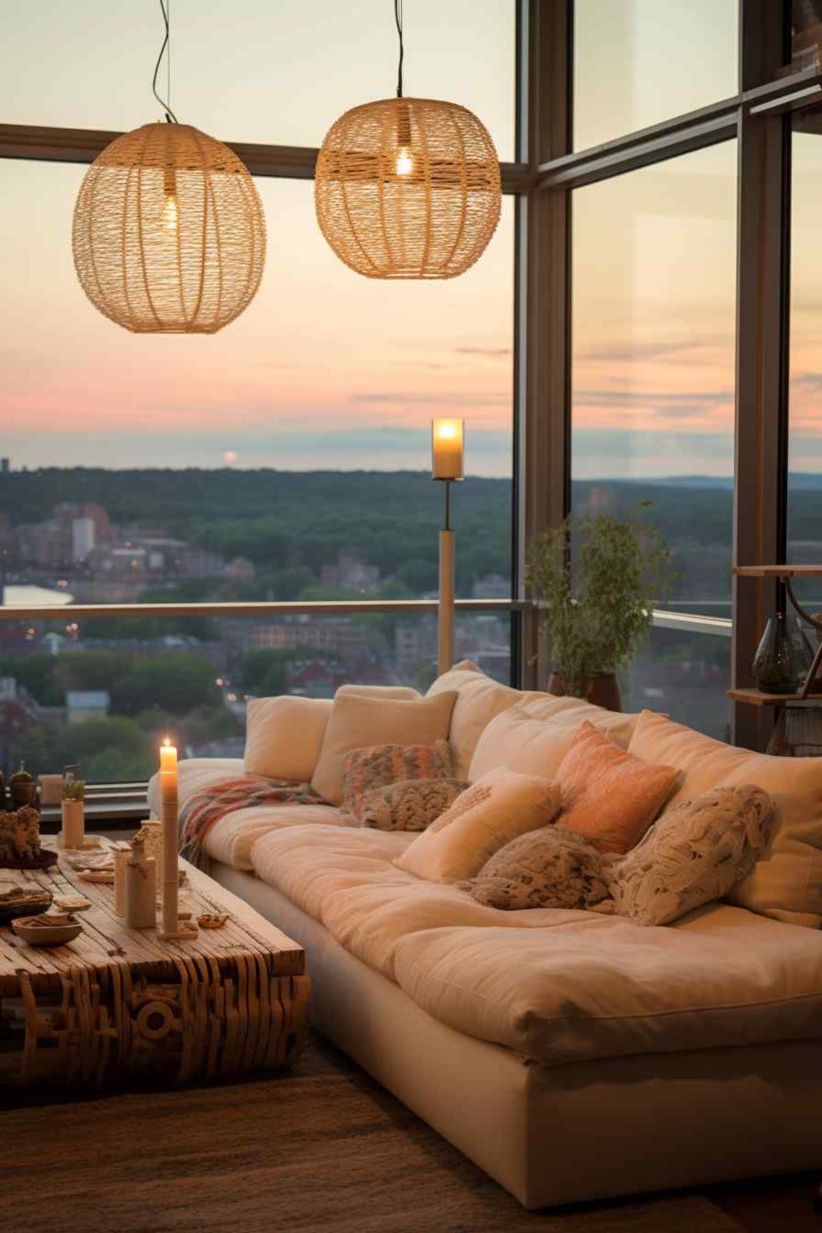 Living Room Offbeat Elegance Scandiboho Design