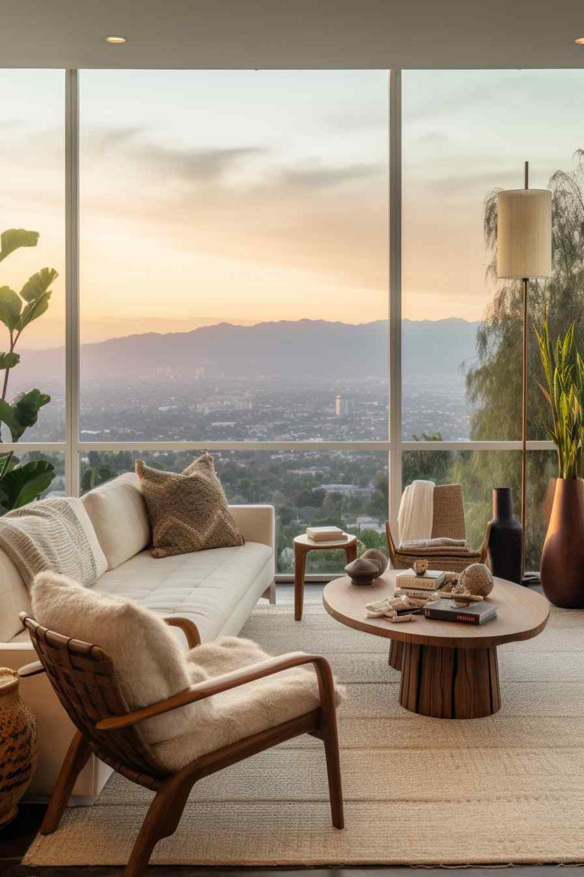 Living Room Offbeat Elegance Scandiboho Design