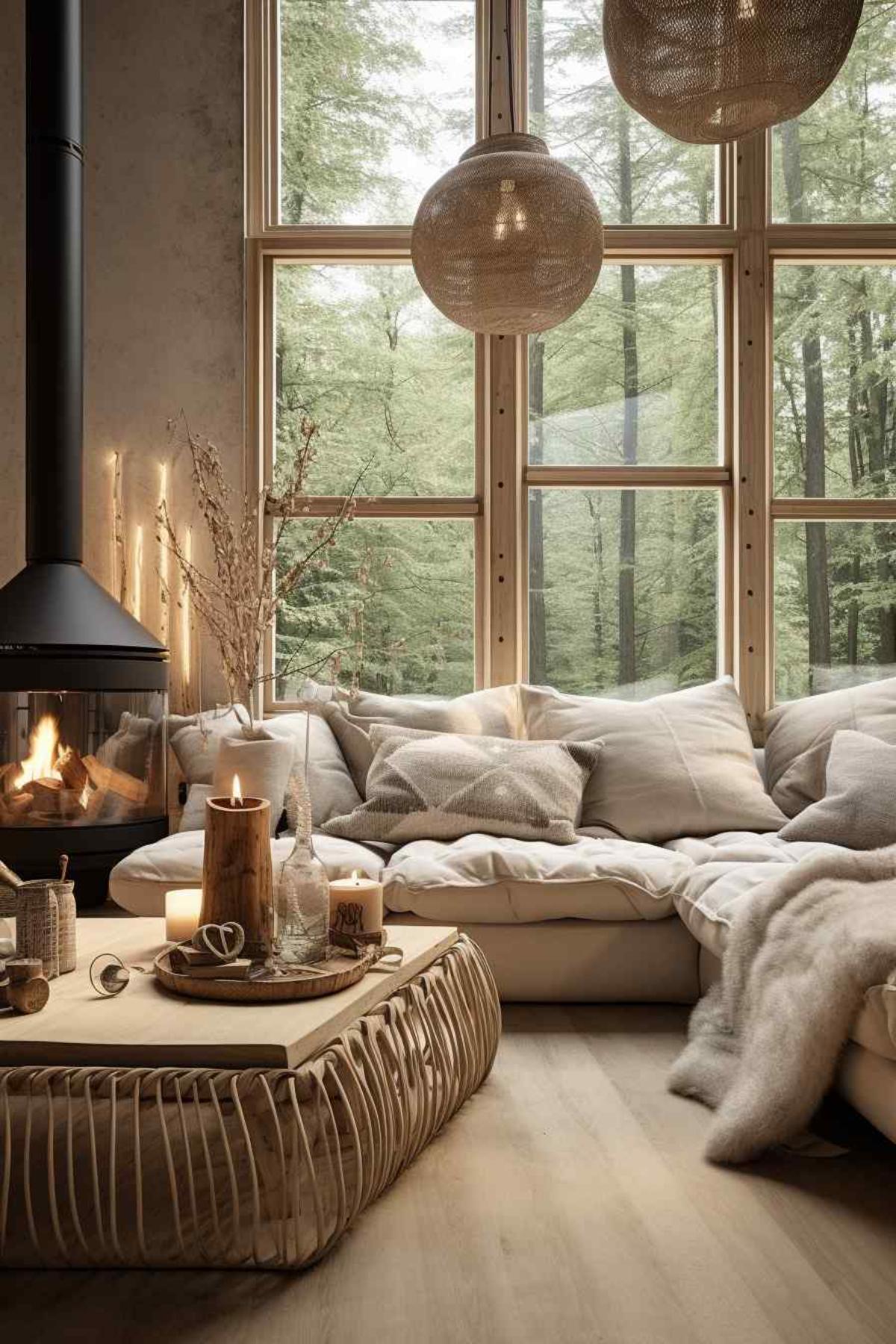 Living Room Offbeat Elegance Scandiboho Design