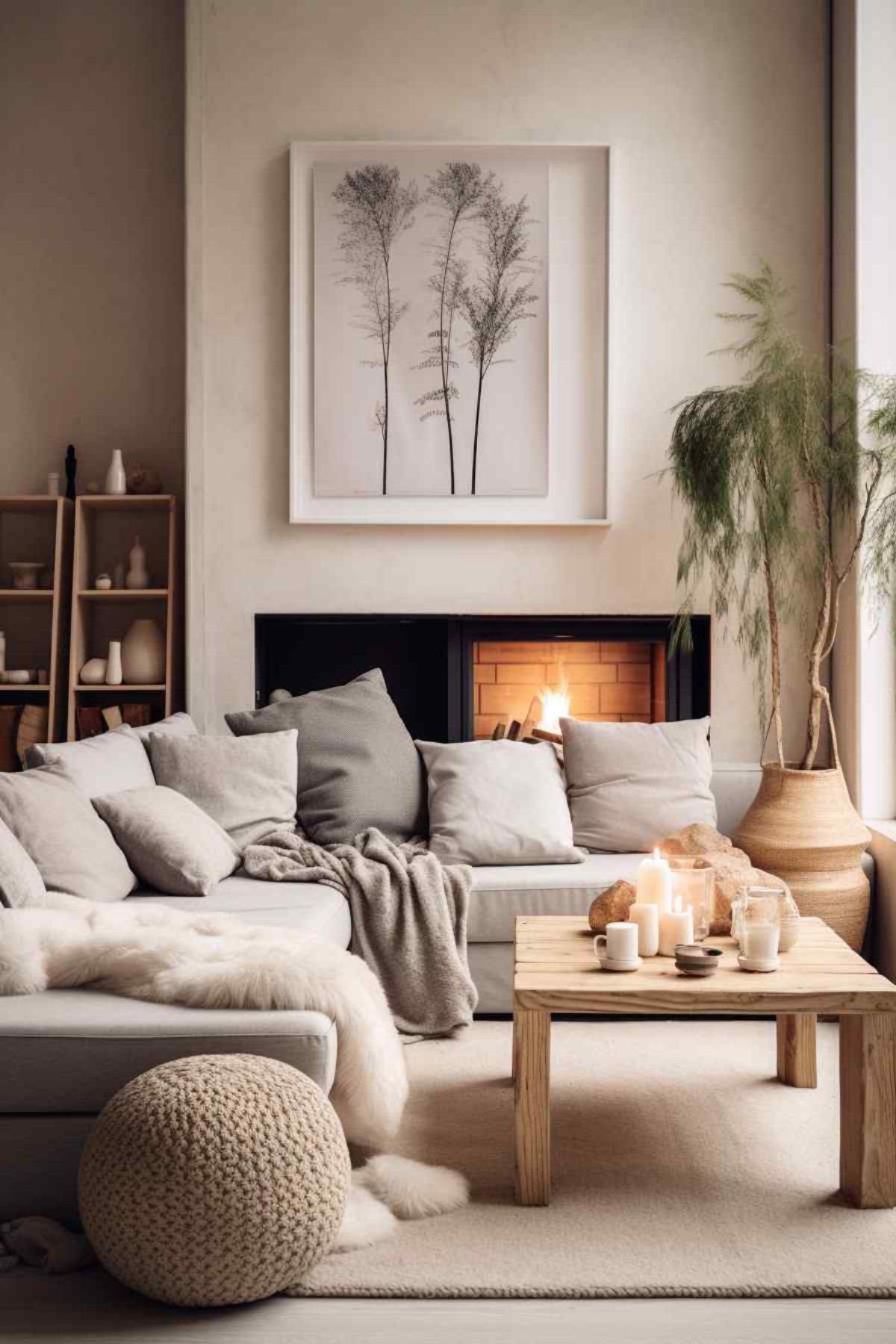 Living Room Offbeat Elegance Scandiboho Design