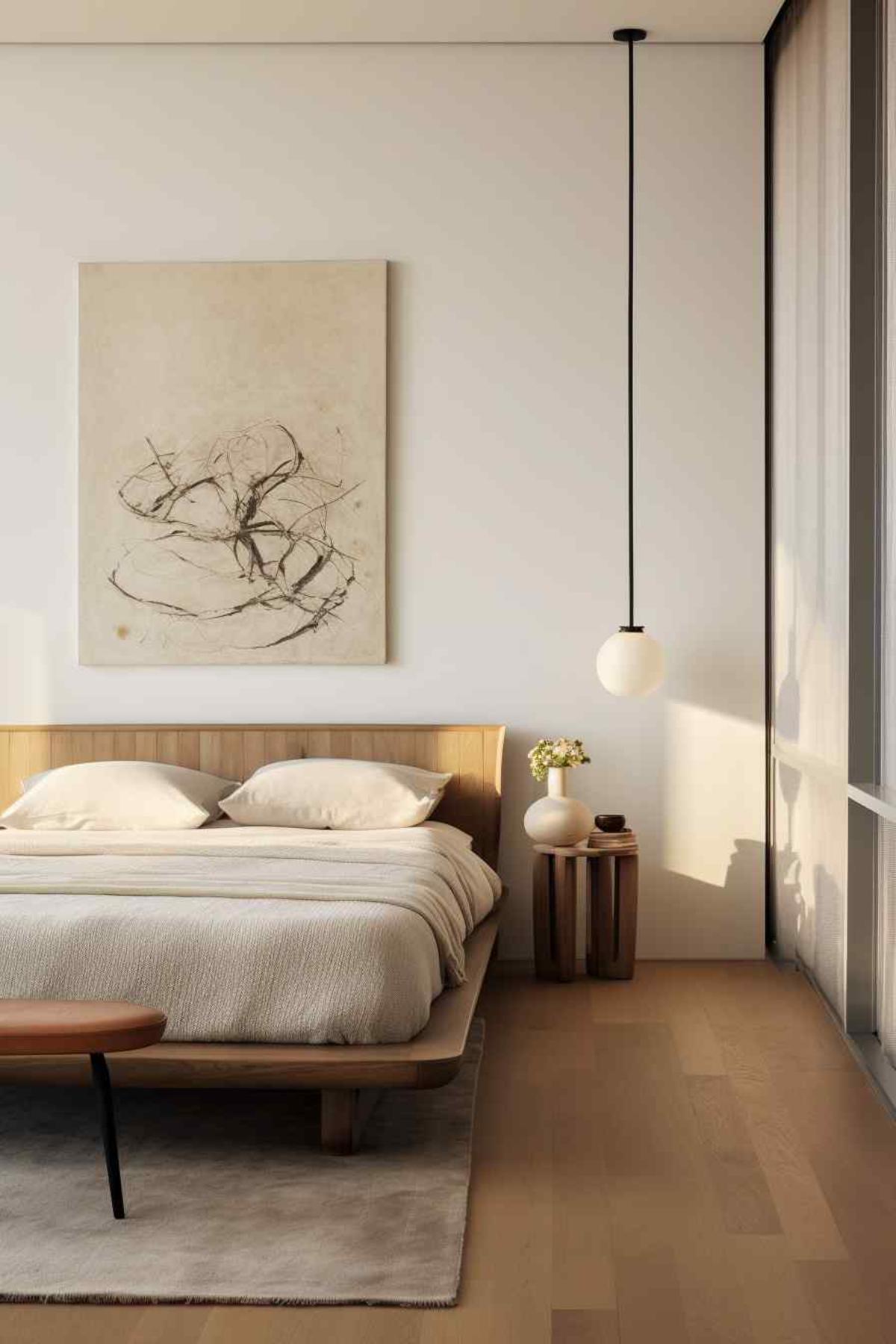 Nature Meets Zen Bedroom Design