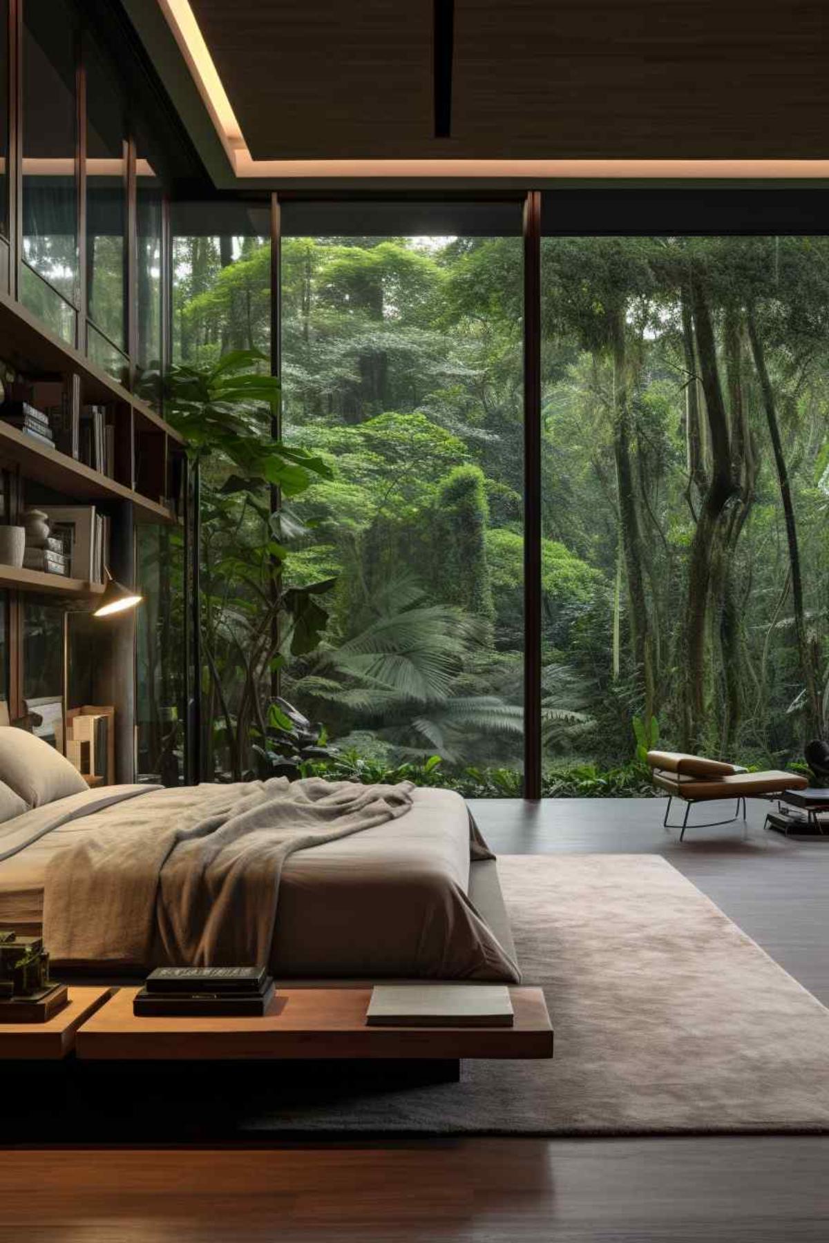 Nature Meets Zen Bedroom Design