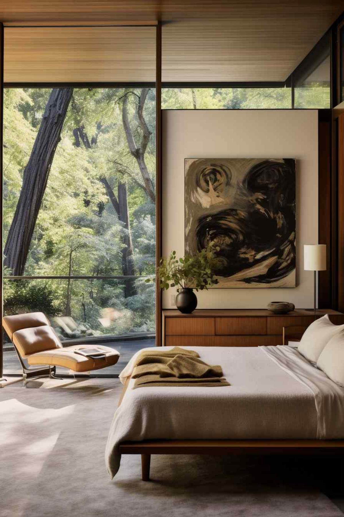 Nature Meets Zen Bedroom Design
