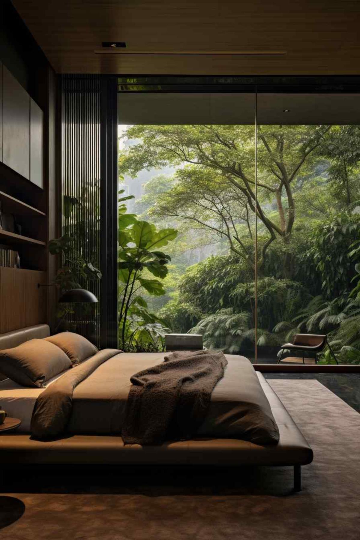 Nature Meets Zen Bedroom Design