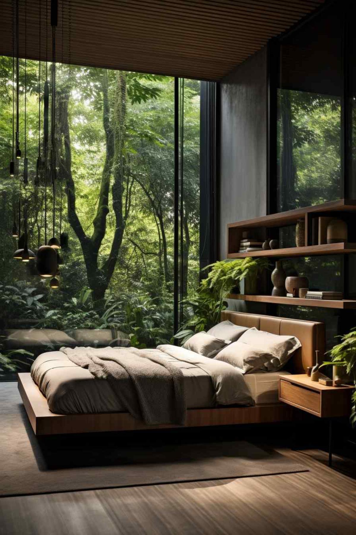 Nature Meets Zen Bedroom Design