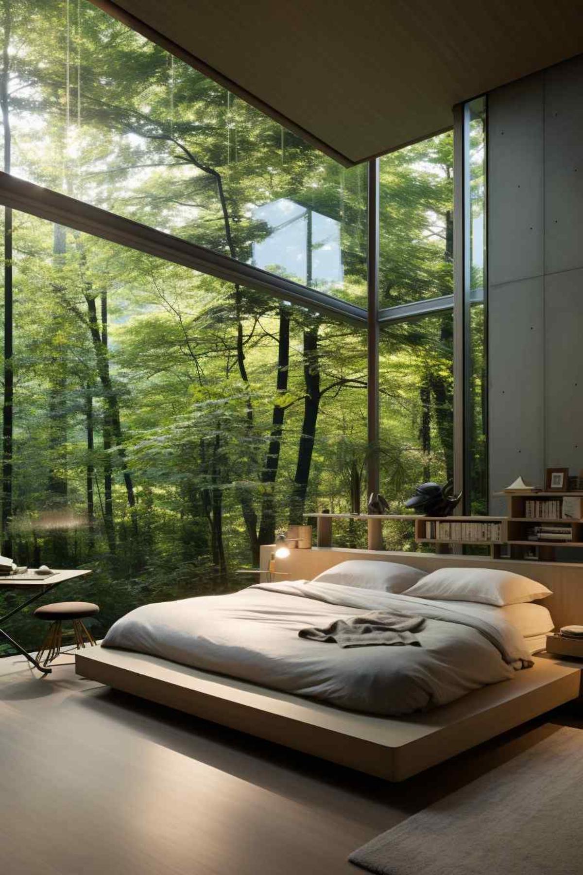 Nature Meets Zen Bedroom Design