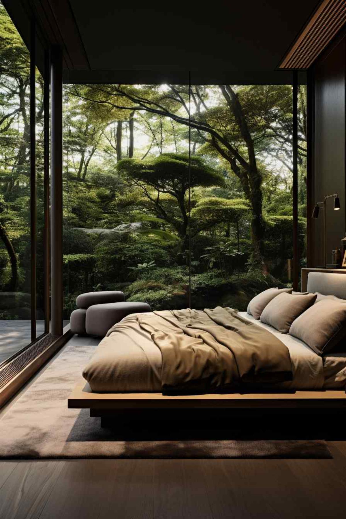 Nature Meets Zen Bedroom Design