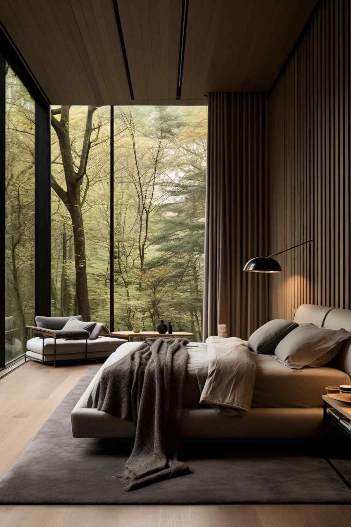 Nature Meets Zen Bedroom Design